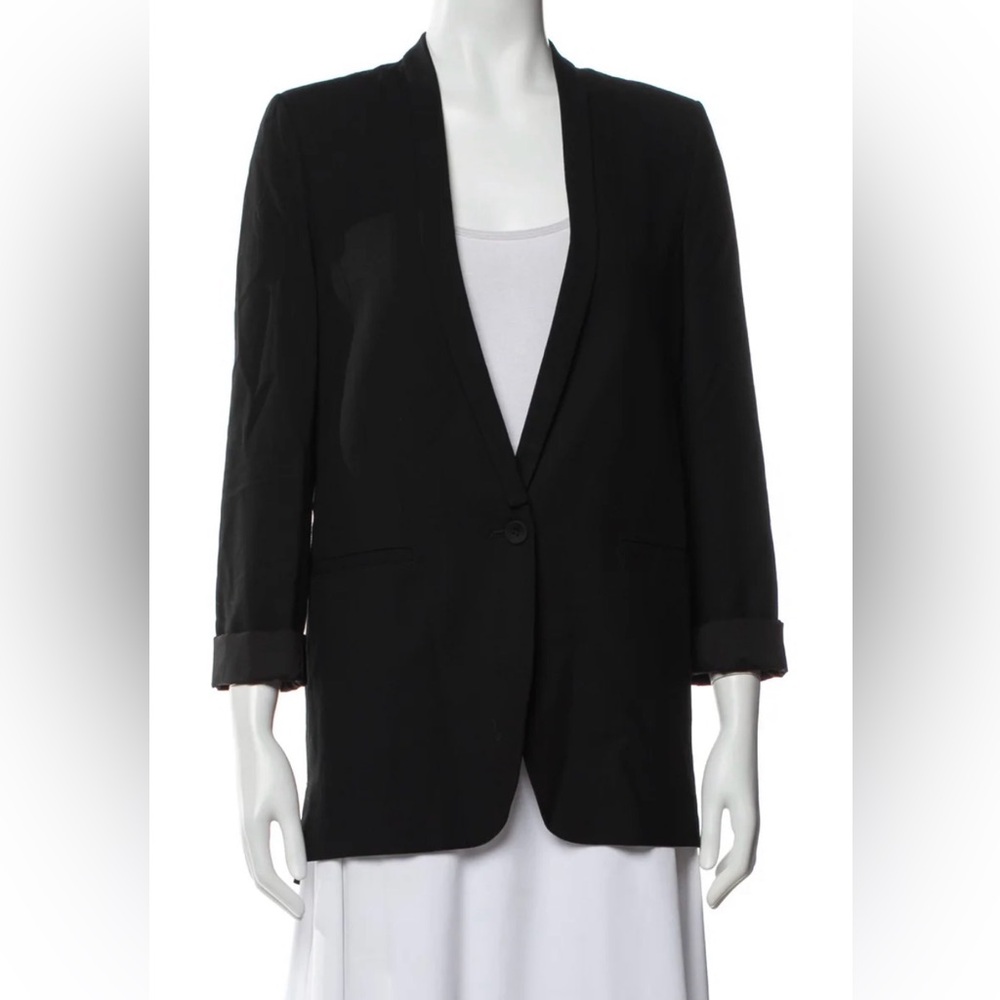 HELMUT Helmut Lang Black Oversized Blazer